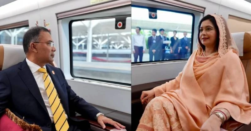 বুলেট ট্রেনে বেইজিংয়ের পথে প্রধানমন্ত্রী