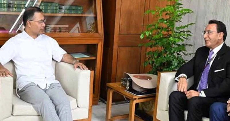 প্রধানমন্ত্রীর সঙ্গে ভিওনের চেয়ারম্যানের সাক্ষাৎ