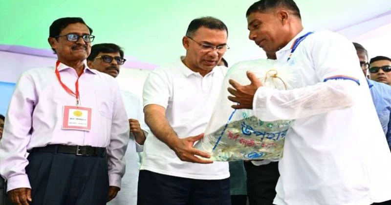 কিশোরগঞ্জের কটিয়াদি কার্প হ্যাচারি কমপ্লেক্স পরিদর্শন করেছেন প্রধানমন্ত্রী