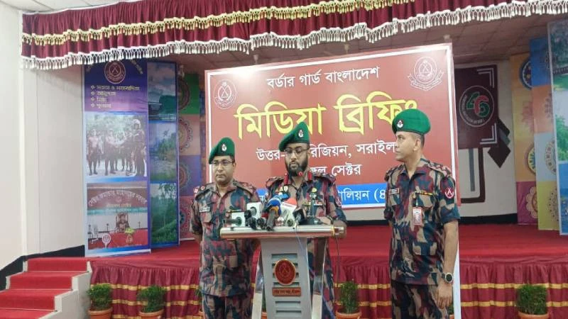 বিজিবি সরাইল রিজিয়নের আওতায় বিভিন্ন সীমান্তে অভিযানে ৮৩০ কোটি টাকার চোরাচালান পণ্য জব্দ