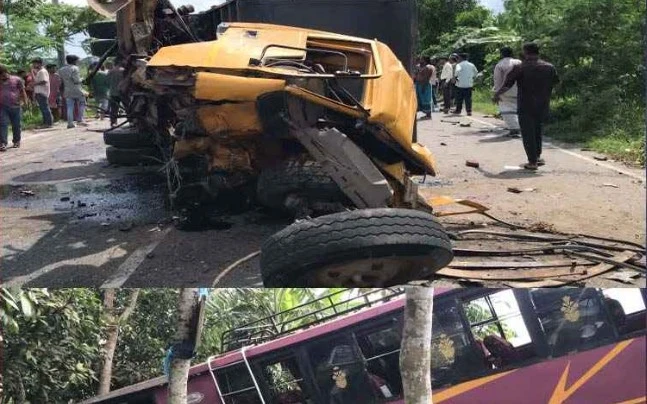 গোপালগঞ্জে বাস-ট্রাক সংঘর্ষে নারীসহ নিহত ৩