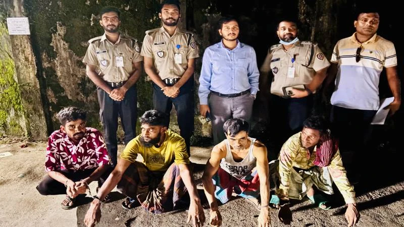 ছাতকে মাদকের বিরুদ্ধে প্রশাসনের কঠোর বার্তা-৪ জনের কারাদণ্ড