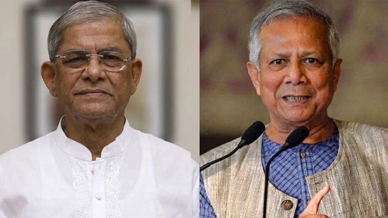 নবনির্বাচিত রাষ্ট্রপতি মির্জা ফখরুলকে অভিনন্দন জানালেন ড. ইউনূস