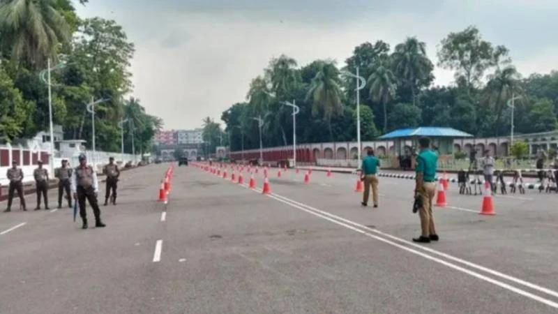 রাষ্ট্রপতির শপথ ঘিরে বঙ্গভবন এলাকায় নিরাপত্তা জোরদার