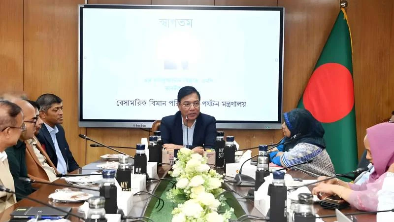 বিমান খাত নিয়ে সরকারের পরিকল্পনার কথা জানালেন বিমানমন্ত্রী