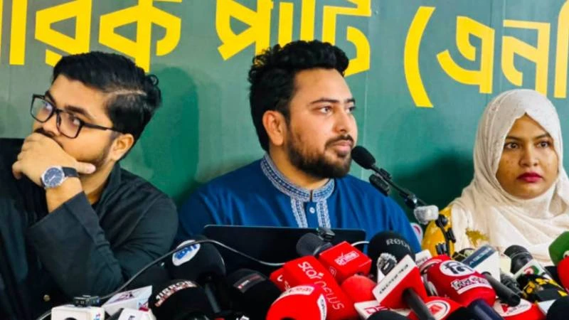 ১৮০ দিনে সরকার অদক্ষতার দৃষ্টান্ত তৈরি করেছে : নাহিদ ইসলাম