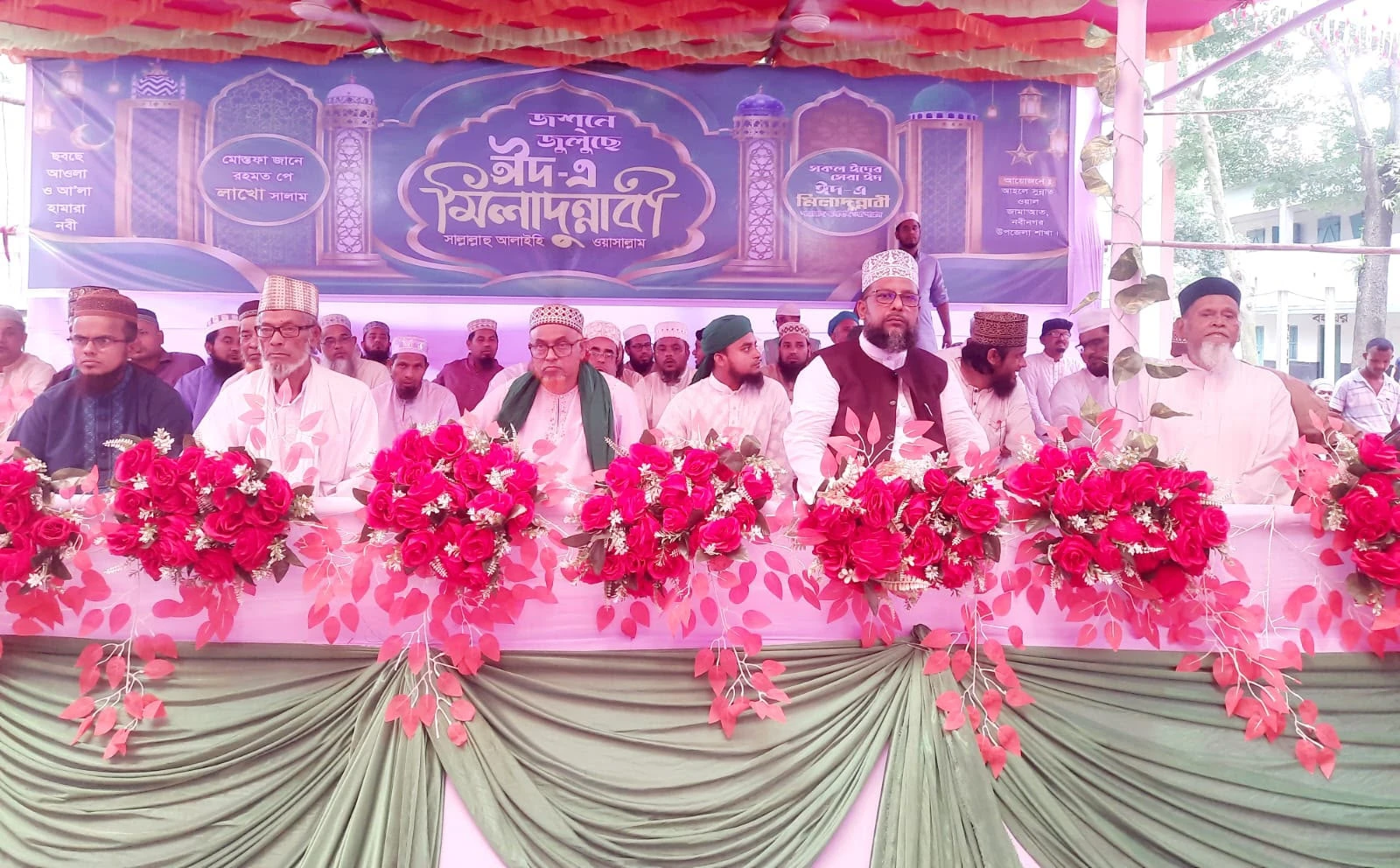 নবীনগরে যথাযোগ্য মর্যাদা ও ধর্মীয় ভাবগাম্ভীর্যে পবিত্র ঈদে মিলাদুন্নবী (সা.) পালিত