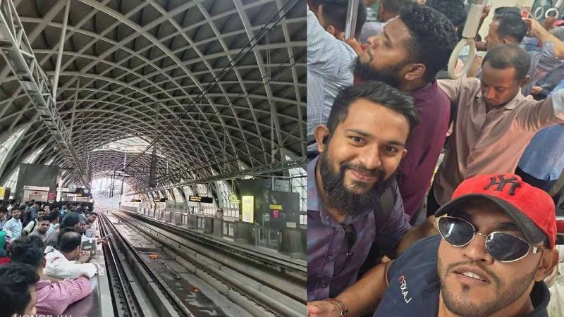 লাইনে কাপড় পড়ায় মেট্রোরেল বন্ধ, ৪০ মিনিট পর স্বাভাবিক