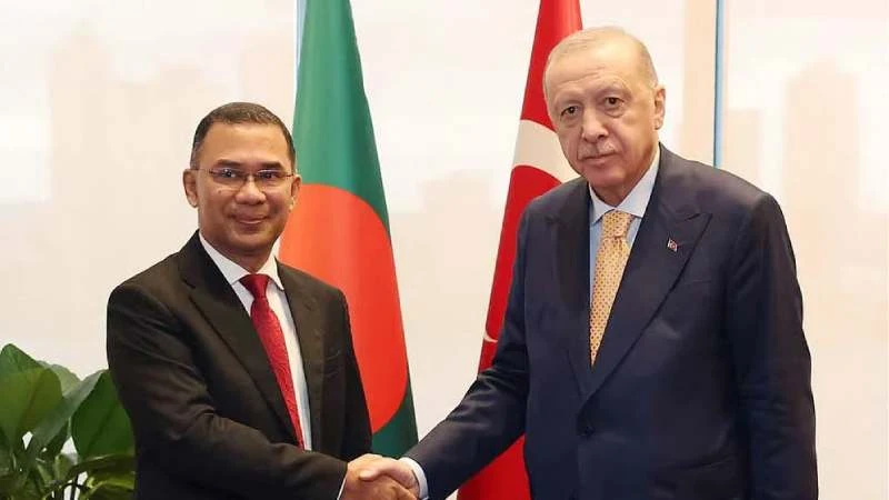 তারেক রহমানের সঙ্গে এরদোয়ানের বৈঠক, সম্পর্ক আরও জোরদারের প্রত্যয়