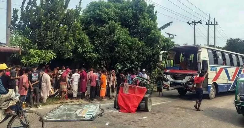 ময়মনসিংহে সিএনজি সঙ্গে বাসের ধাক্কায় নিহত ৭