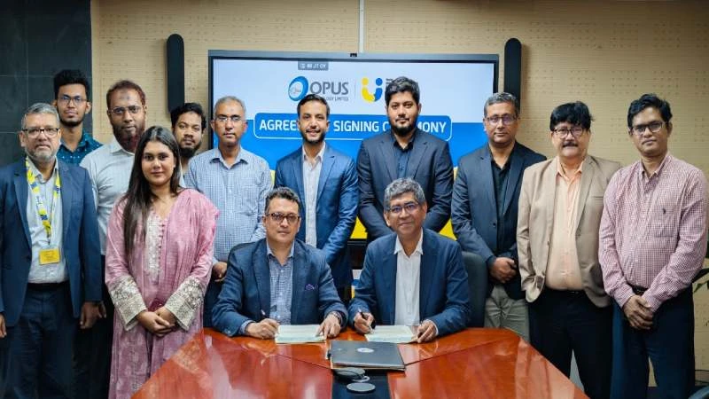 ডিজিটাল সঞ্চয় ও আর্থিক উদ্ভাবনে ওপাস টেকনোলজির সঙ্গে উপায়ের চুক্তি