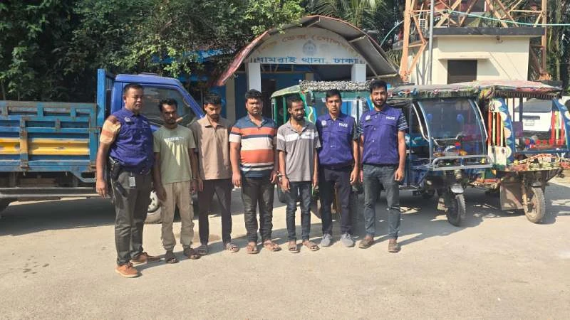 ধামরাইয়ে এসআই কাওছারের নেতৃত্বে সংঘবদ্ধ ডাকাত চক্রের ৪ সদস্য গ্রেপ্তার, বিপুল মালামাল উদ্ধার