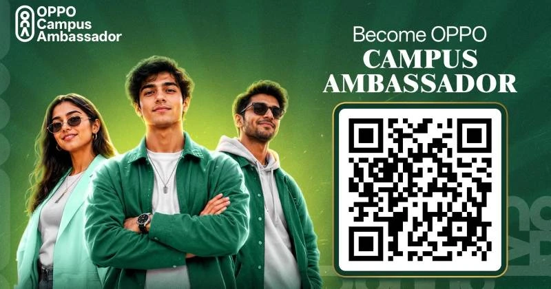 অপো নিয়ে এসেছে ক্যাম্পাস অ্যাম্বাসেডর হওয়ার সুযোগ