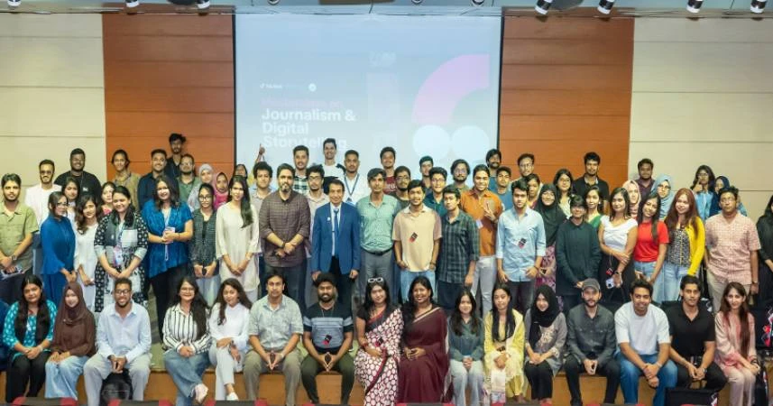 ডিজিটাল সাংবাদিকতা ও দায়িত্বশীল কনটেন্ট তৈরিতে এনএসইউতে টিকটকের মাস্টারক্লাস