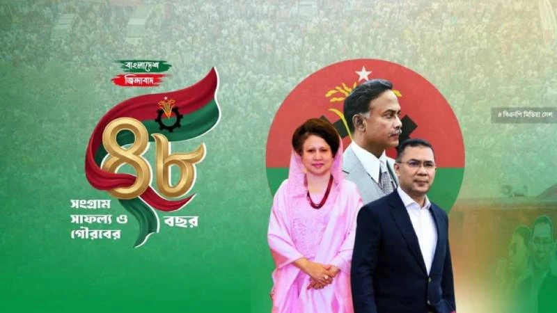 বিএনপির ৪৮ বছর: জিয়া থেকে তারেক রহমানের নেতৃত্বে বাংলাদেশ