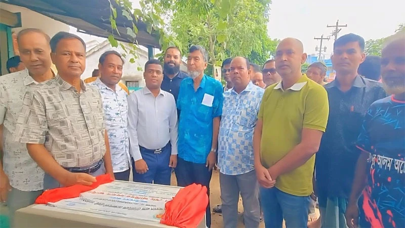 পীরগঞ্জে ৭ কিলোমিটার রাস্তার কাজ উদ্বোধন