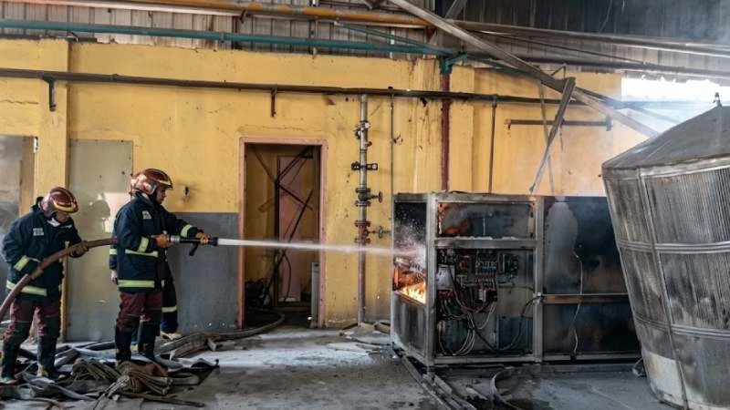ধামরাই বিসিক শিল্প নগরীতে পরিত্যক্ত গোডাউনে ভয়াবহ অগ্নিকাণ্ড, ৫ লাখ টাকার সম্পদ উদ্ধার