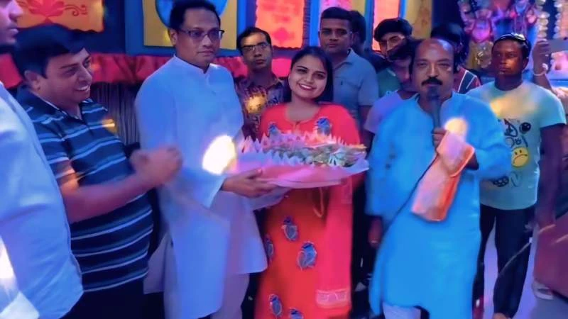 ধামরাইয়ে রাতে পূজামণ্ডপ পরিদর্শন, সম্প্রীতি বজায় রাখার প্রত্যয় নাজমুল হাসান অভির