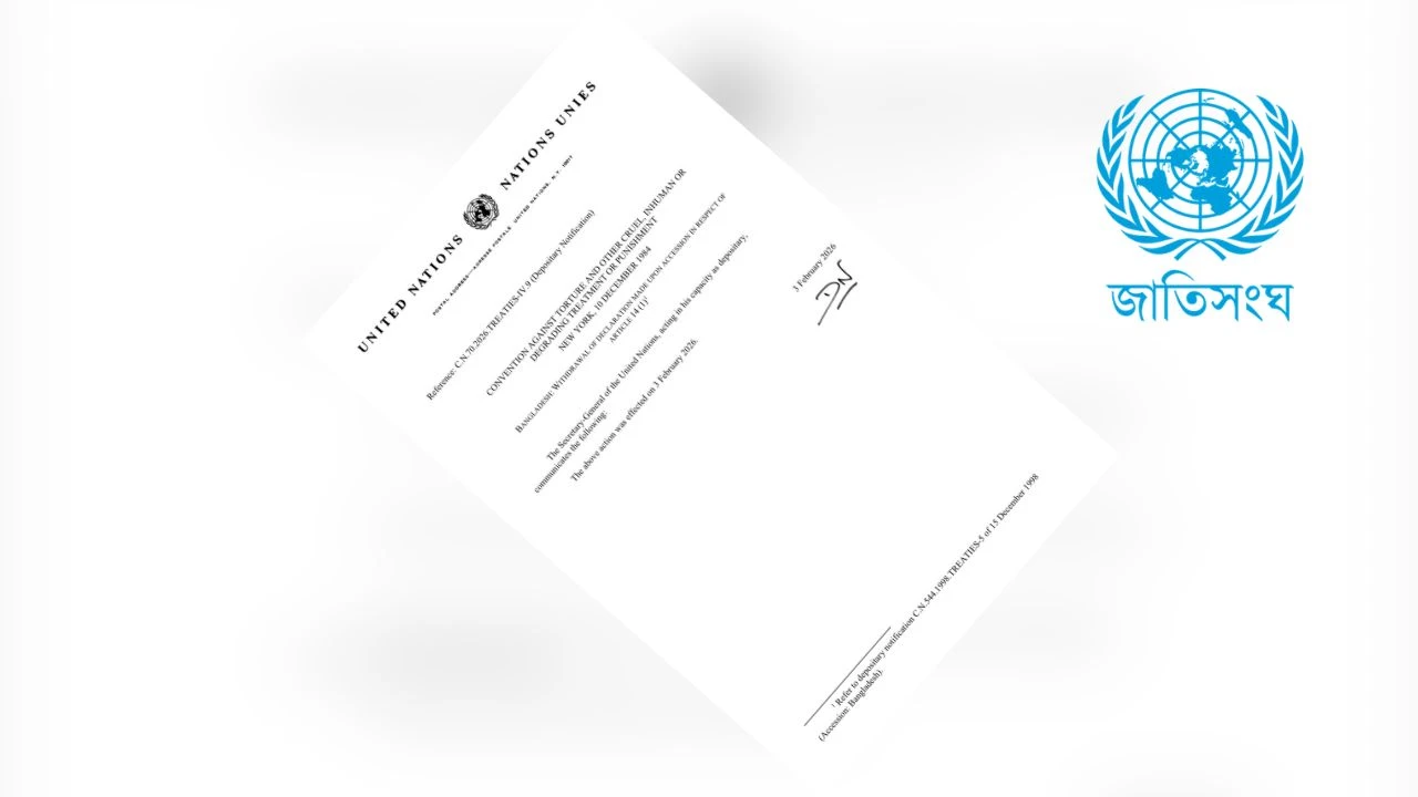 রাষ্ট্রীয় নির্যাতনের ক্ষতিপূরণে ঐতিহাসিক সিদ্ধান্ত জাতিসংঘে গৃহীত