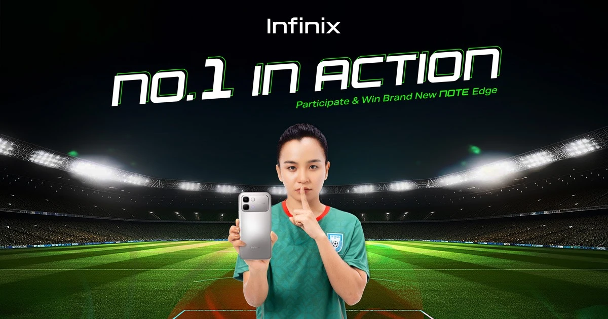 বাংলাদেশের নারী ফুটবলারদের সমর্থনে ‘নাম্বার ১ ইন অ্যাকশন’ ক্যাম্পেইন চালু করল ইনফিনিক্স