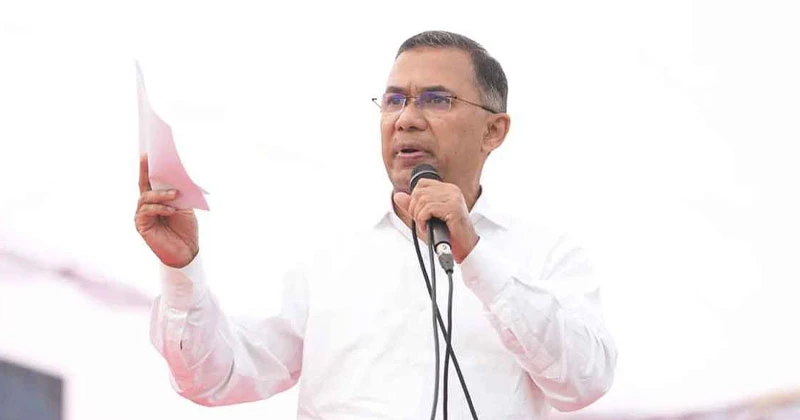 ঢাকায় তারেক রহমানের জনসভা শুরু আজ