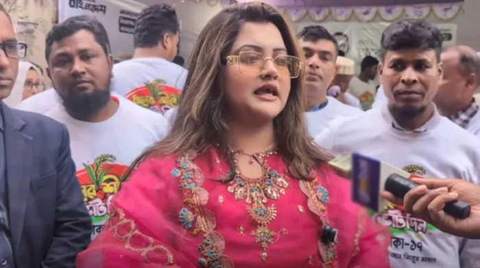 তারেক রহমানের প্রচারণায় হুমায়রা সুবহা