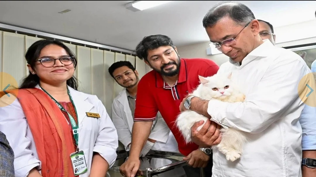 ফ্রি অ্যানিমেল ক্লিনিক উদ্বোধন তারেক রহমানের