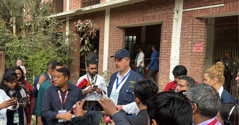 বাংলাদেশের গণতন্ত্রের জন্য বড় দিন: ইইউ পর্যবেক্ষক দলের প্রধান