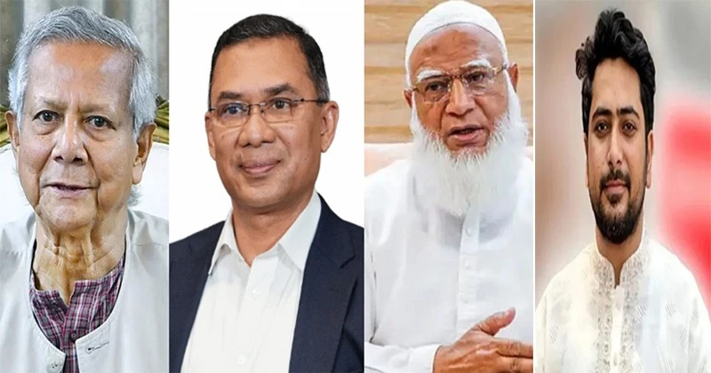 তারেক রহমান, শফিকুর রহমান ও নাহিদ ইসলামের সঙ্গে প্রধান উপদেষ্টার ফোনালাপ