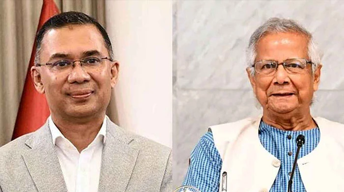 তারেক রহমানকে প্রধান উপদেষ্টার অভিনন্দন বার্তা