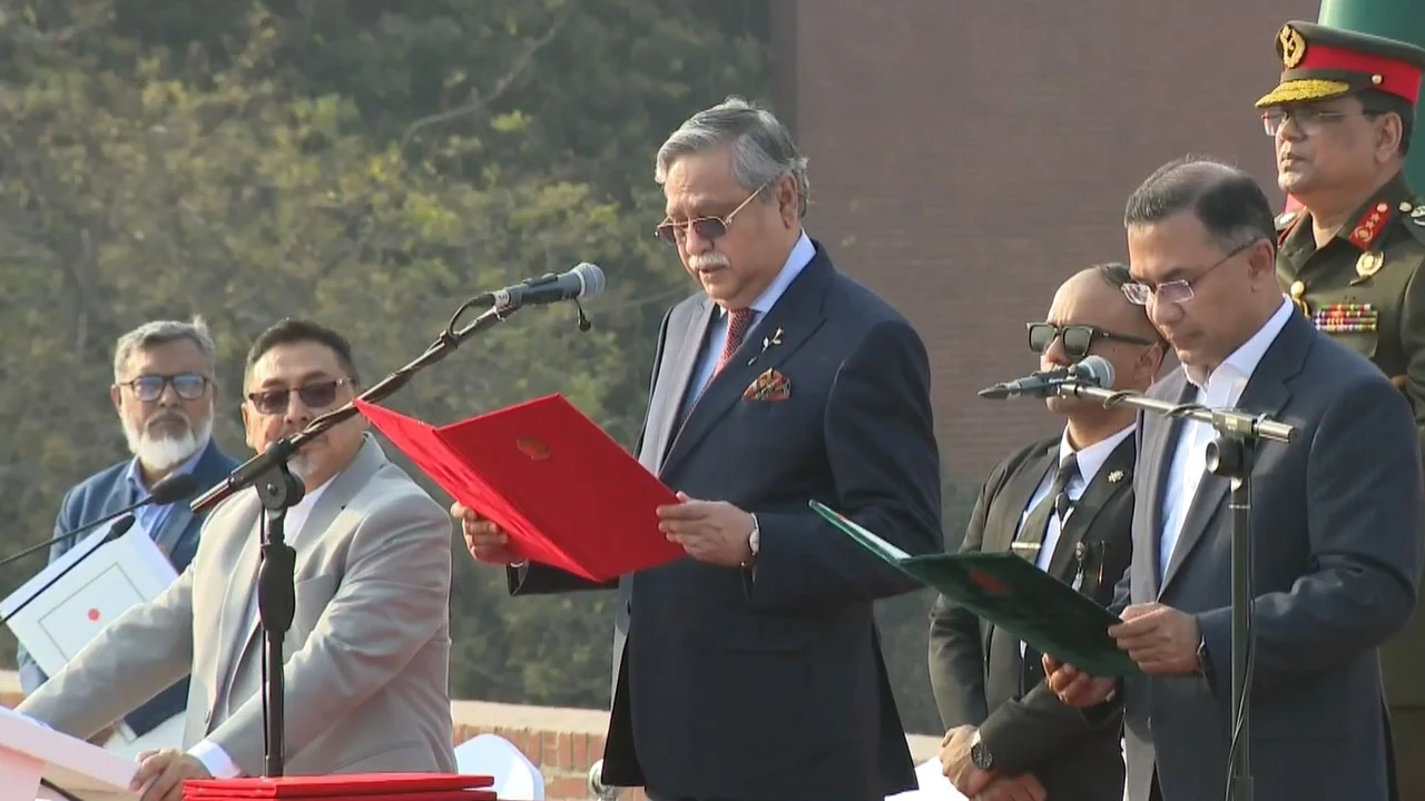 দেশের ১১তম প্রধানমন্ত্রী হলেন তারেক রহমান