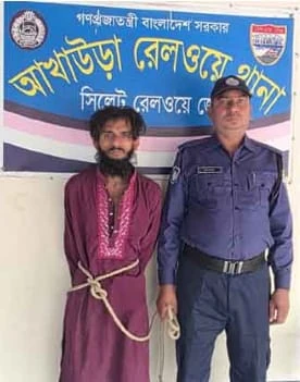 ১৯ মামলার আসামি উদয় মিয়া আখাউড়ায় গ্রেপ্তার