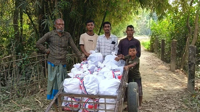 ছাতকে মরহুম হাজী ইরফান আলী ওয়েলফেয়ার ট্রাস্টের মানবিক উদ্যোগ
