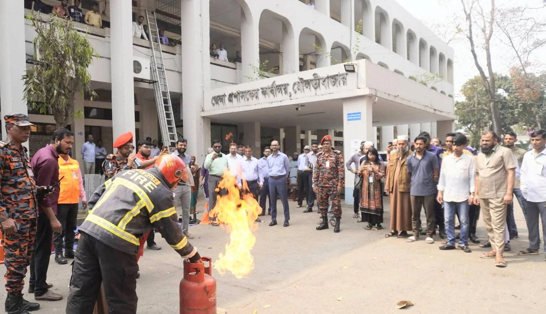 মৌলভীবাজারে জাতীয় দুর্যোগ প্রস্তুতি দিবস পালিত