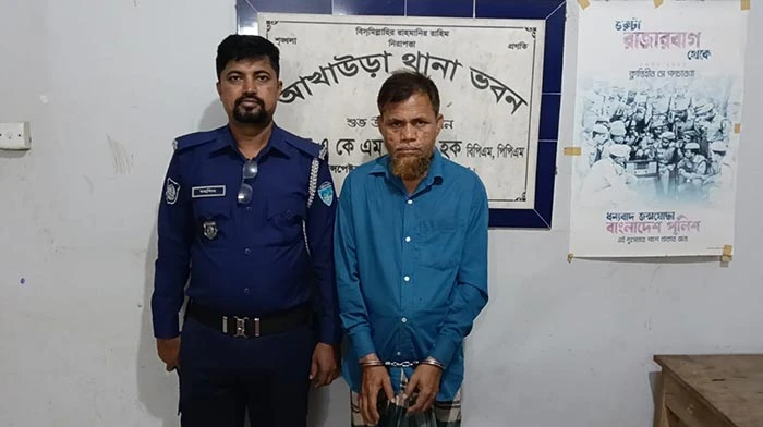 আখাউড়ায় ৪ বছরের সাজাপ্রাপ্ত মাদক ব্যবসায়ী গ্রেফতার
