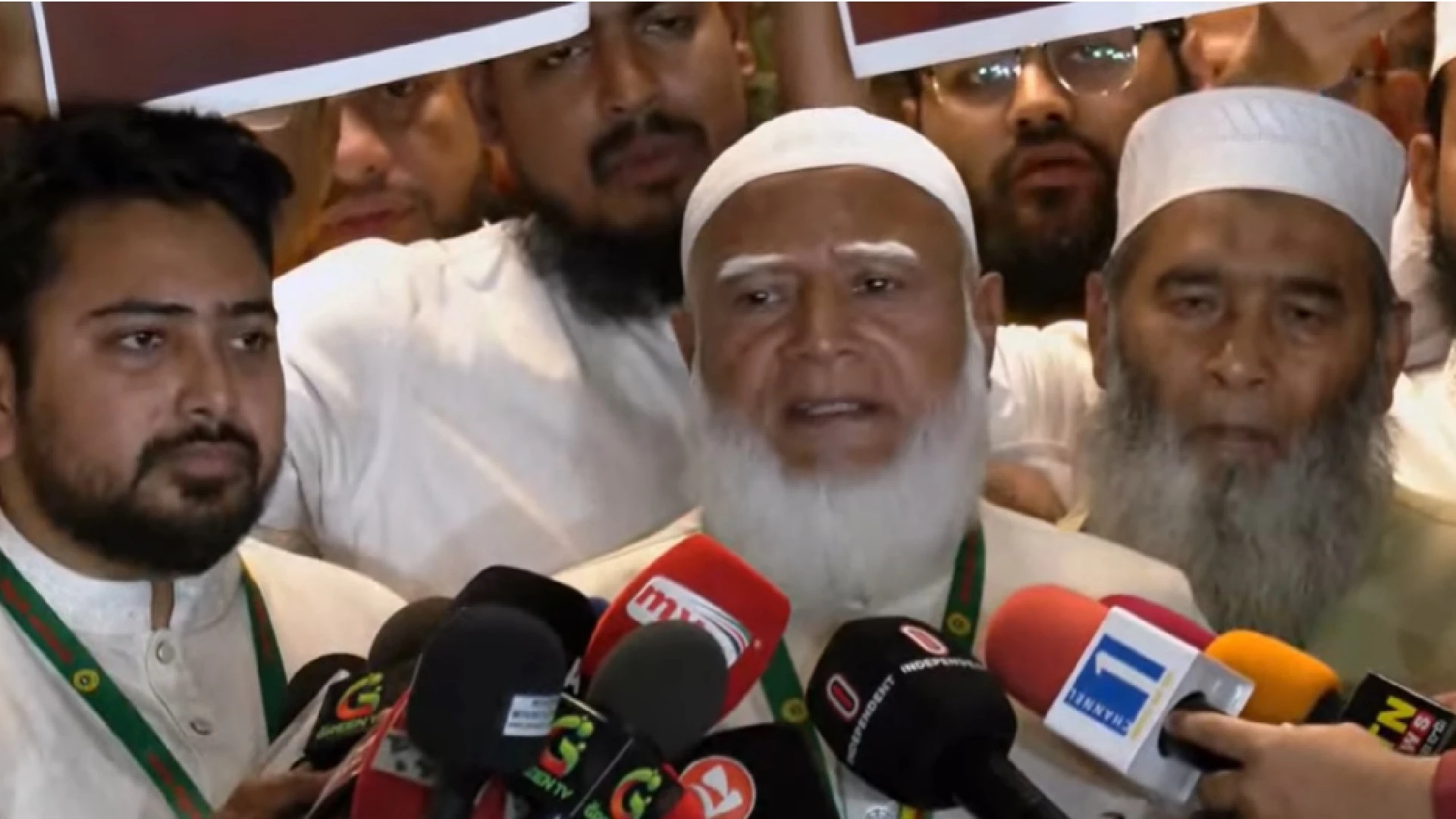 রাষ্ট্রপতি খুনির সহযোগী, তার বক্তব্য শুনতে পারি না: জামায়াত আমির