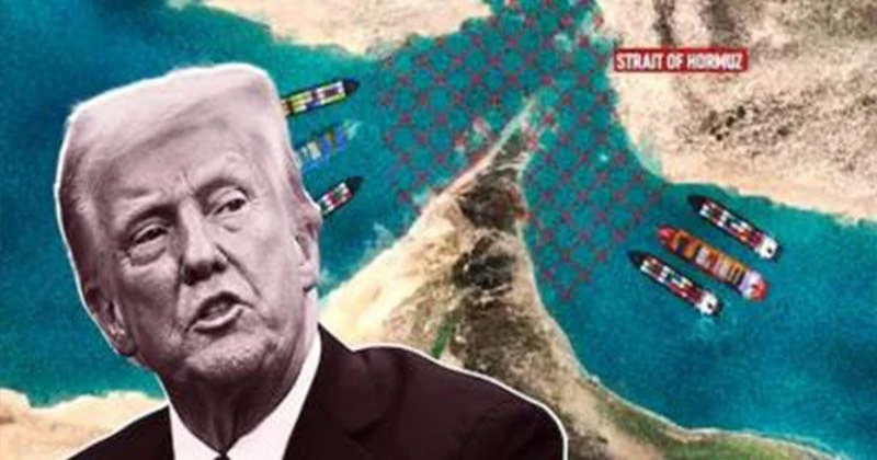হরমুজ প্রণালি উদ্ধারে ট্রাম্পের আহ্বান