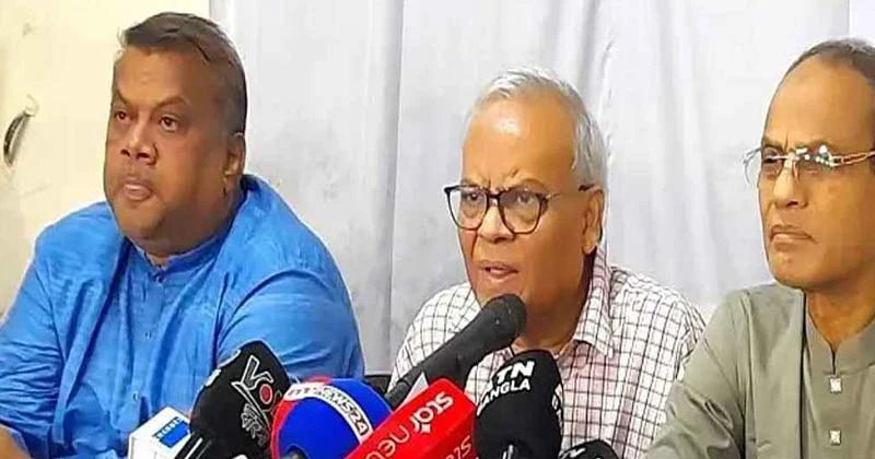 প্রধানমন্ত্রীর নেতৃত্বে দেশ একটি নতুন পথচলার দিকে এগিয়ে যাচ্ছে: রিজভী