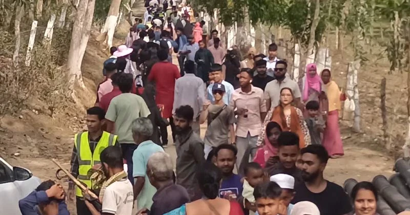 টানা ছুটিতে মুখর মৌলভীবাজারের পর্যটন স্পট