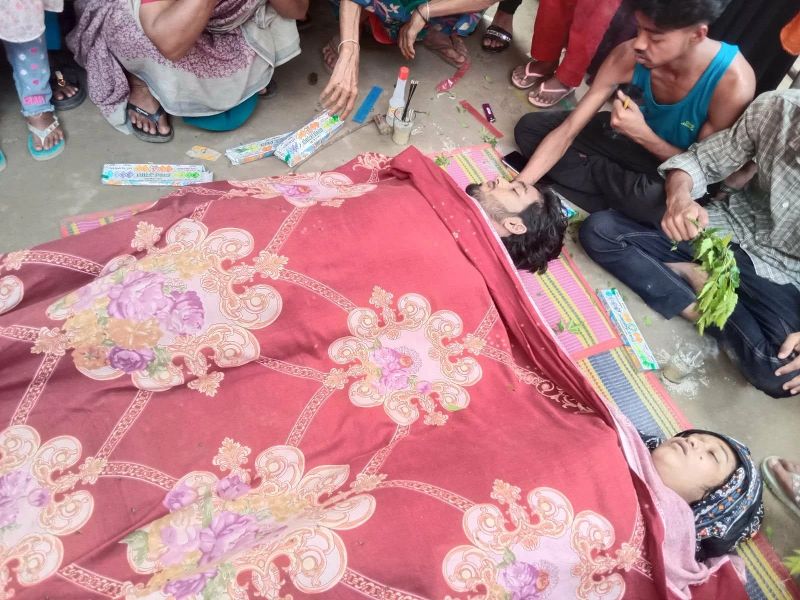 কালিগঙ্গা নদীতে গোসল করতে গিয়ে চাচাতো ভাই-বোনের মৃত্যু