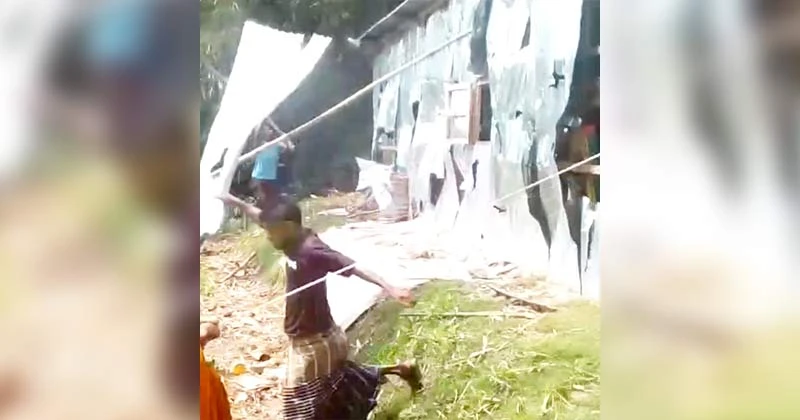 ছাতকে গরু চুরির অভিযোগে বিক্ষুব্ধ জনতার হামলা ও ভাঙচুর