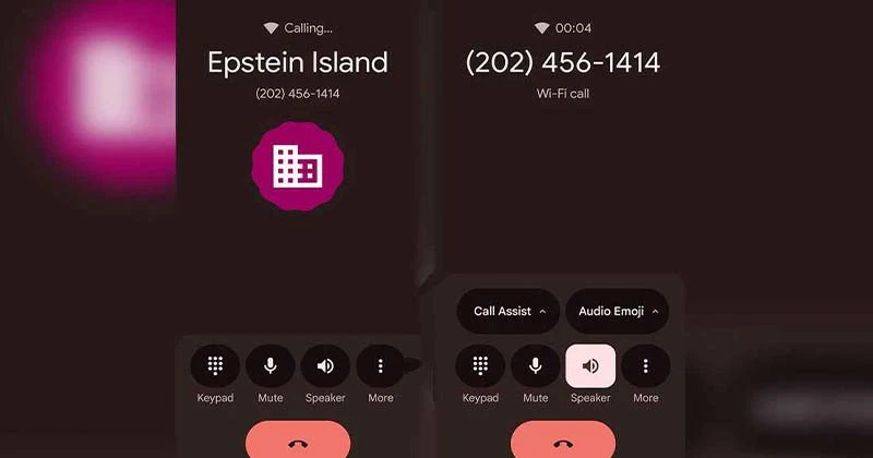 হোয়াইট হাউসে ফোন: স্ক্রিনে ভেসে উঠল ‘এপস্টেইন আইল্যান্ড’!
