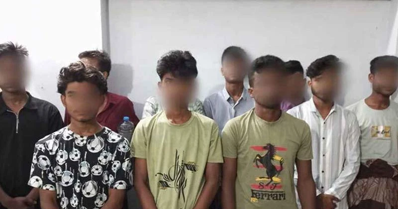 সাগরপথে মালয়েশিয়া পাচারের প্রস্তুতিকালে নারীসহ উদ্ধার ১৩