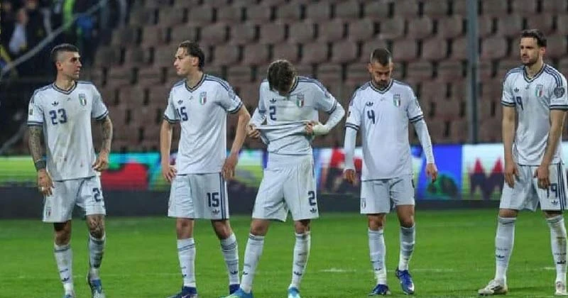 টানা তৃতীয় বিশ্বকাপ মিস ইতালির, যেনো থমকে গেছে যাত্রা