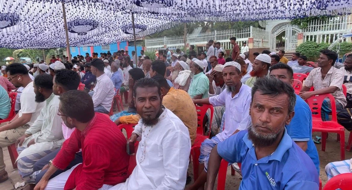 নবীনগরের উরখুলিয়া গ্রামে শান্তি সমাবেশ অনুষ্ঠিত