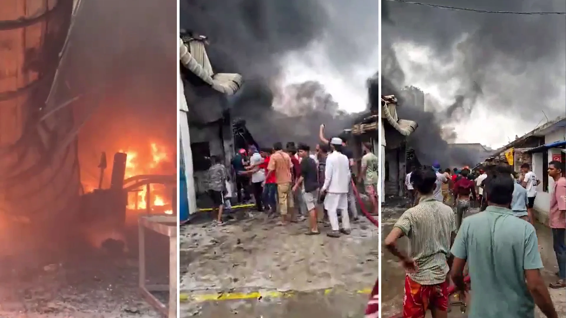 কদমতলীতে গ্যাসলাইট কারখানার আগুন নিয়ন্ত্রণে