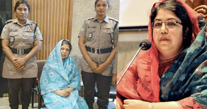 আদালতে তোলা হচ্ছে গ্রেপ্তার সাবেক স্পিকার শিরীন শারমিনকে