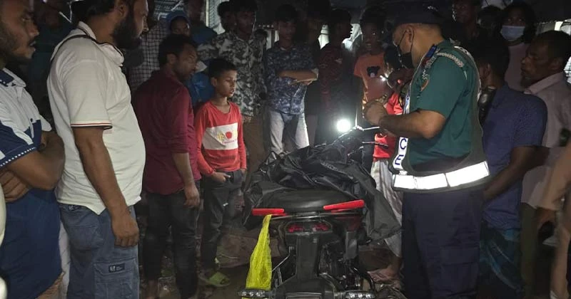 কোনাবাড়ীতে সড়ক দুর্ঘটনায় মোটরসাইকেল আরোহীর মৃত্যু