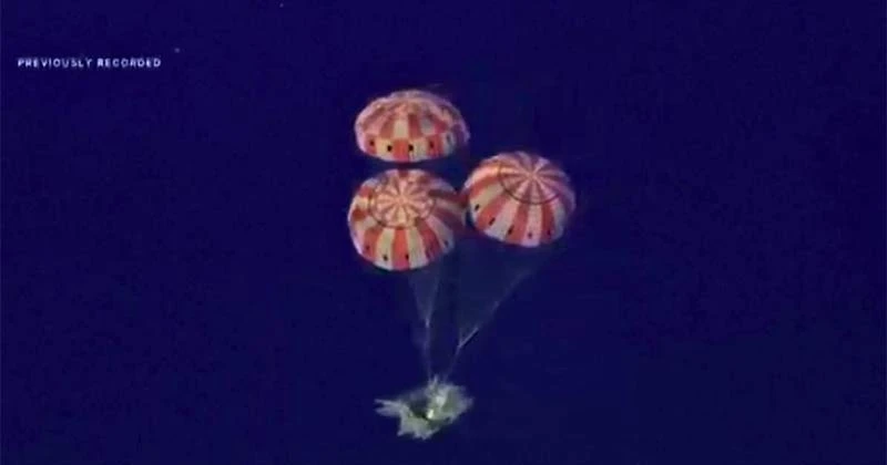 চন্দ্রাভিযান শেষে পৃথিবীতে ফিরেছে আর্টেমিস-২