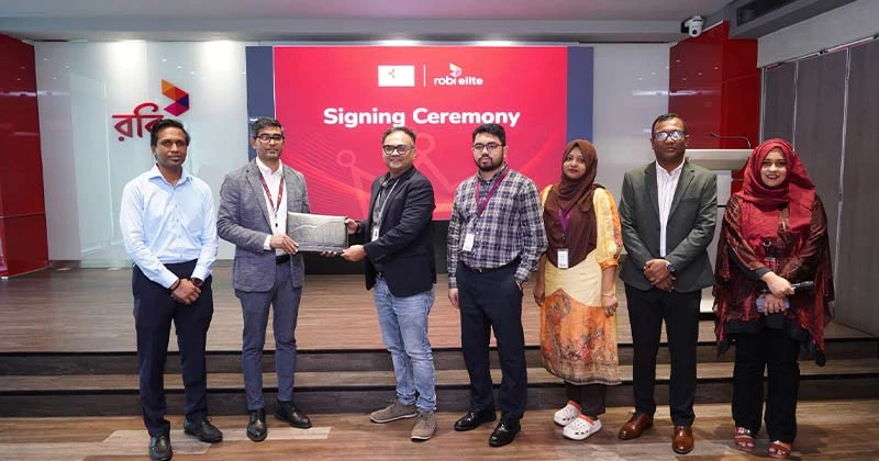 রবি এলিট গ্রাহকদের জন্য সহজে আন্তর্জাতিক স্বাস্থ্যসেবায় দেবার লক্ষে চিকিৎসা ইন্টারন্যাশনাল-এর সাথে রবির চুক্তি স্বাক্ষর